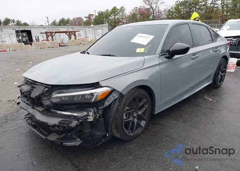 2025 Honda Civic Sport z USA, uszkodzony, nr VIN 2HGFE2F56SH572264